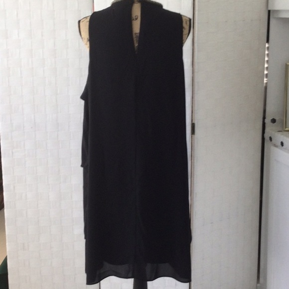 Black Dress by She’s beads around the neckline size 16 New.       #38 - Picture 11 of 11
